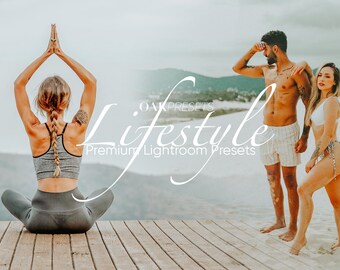 35 LIFESTYLE Lightroom Presets Mobile & Desktop • Influencers and Bloggers, Fashion and Style, Holidays, Low light, Cream, Pastel Filters