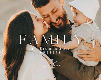 Family Lightroom Presets: Mobile & Desktop, 40 Photo Filters
