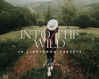 Into The Wild Lightroom Presets • Forest Mood, Earth Tones (Mobile & Desktop)