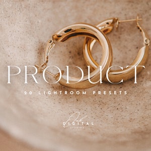Jewelry Photo Presets: Mobile & Desktop Filters (20 DNG + 20 XMP)