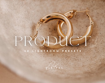 Jewelry Photo Presets: Mobile & Desktop Filters (20 DNG + 20 XMP)
