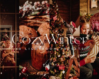 Cozy Winter Lightroom Presets: Warm Holiday Photo Filters (Mobile + Desktop)