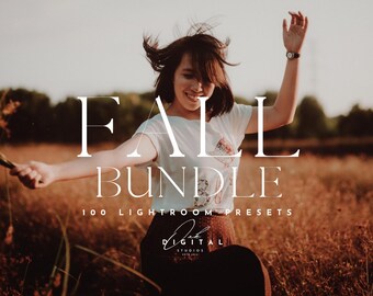Autumn Lightroom Presets: Warm Fall Tones Bundle (DNG, XMP)