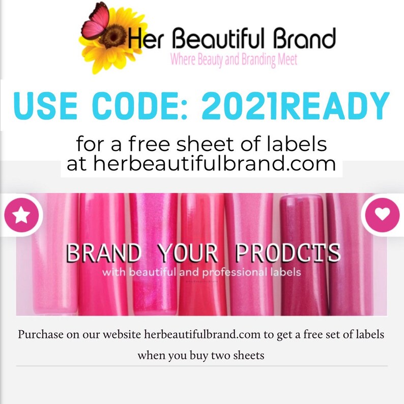 Ingredient Labels For Lip Gloss Lip Stick and Other Etsy