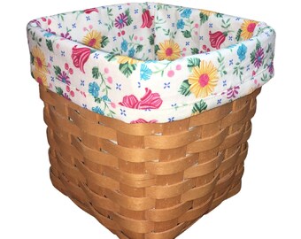 Longaberger LOT OF 30 MISC OTE & STAND UP FABRIC BASKET LINERS Liner Longaberger LOT OF 30 MISC OTE & STAND UP FABRIC BASKET LINERS Liner