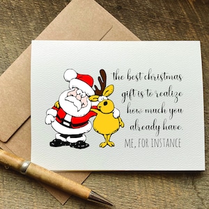 It was a gift but I already have it Funny Birthday Card for Boyfriend, Husband, Wife, Girlfriend  main image 2