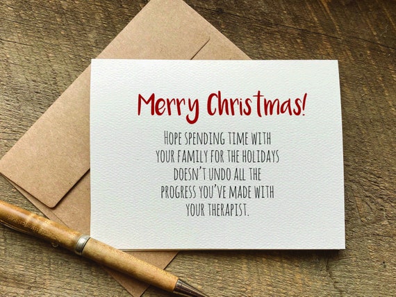 Hope Your Holidays Don't Suck, Funny Christmas Holiday Card Hope Your Holidays Don't Suck, Funny Christmas Holiday Card