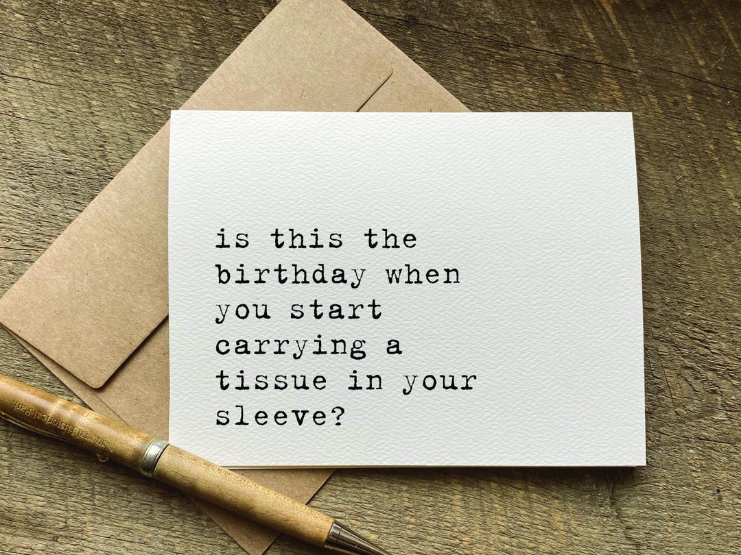 have a card up your sleeve sentence Artery8 Carrying Tissue in Old Age Joke Funny Birthday : Office Products An Ace Up Your Sleeve"
