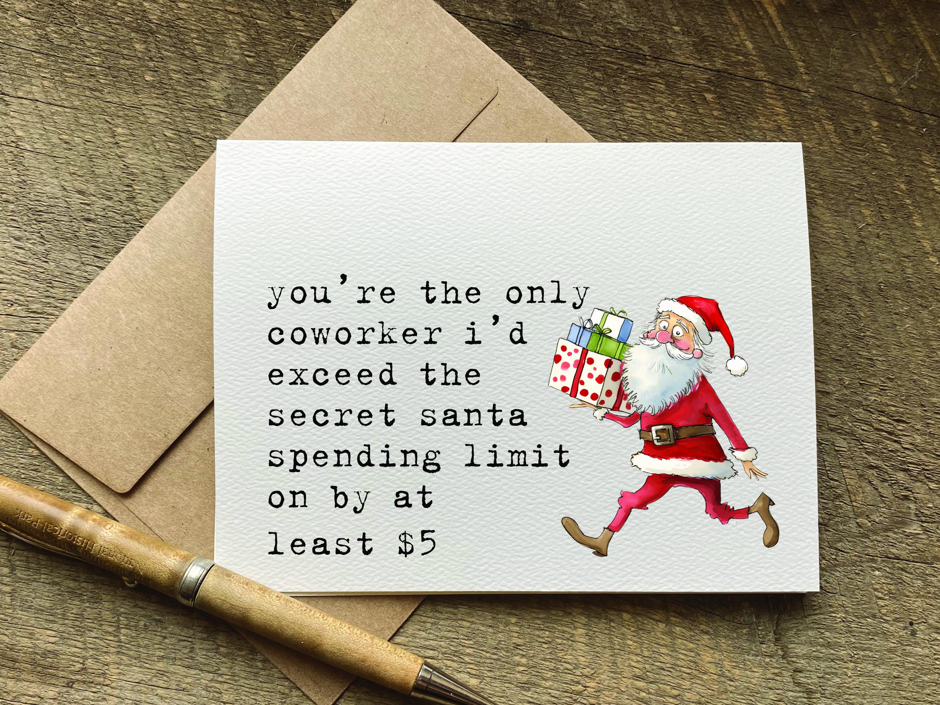 Fancon Secret Santa シクレ トレカ Secret Santa Gift Idea / Only Coworker I'd Exceed Secret Santa