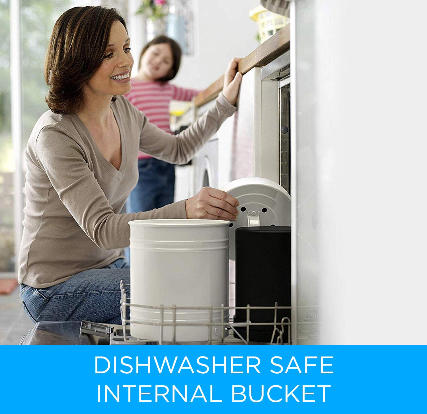 Cooler Kitchen 3 Liter Kitchen Compost Bin With Ezno Lock Etsy