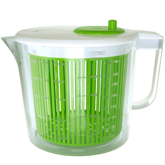 Single Serve Small Salad Spinner Mini Prep Lettuce Spinner and Dryer With  Measuring Cup Fruit and Vegetable Washing Basket Bowl -  Canada