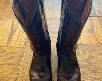 peacock cowboy boots