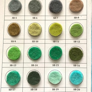 Custom Colour Rug-Felt Ball Rug-Pick Your Own Colour Carpet-Room Felt Carpet-Fair trade-100% Wool-Nursery-Home Decor--Natural-FREE SHIPPING