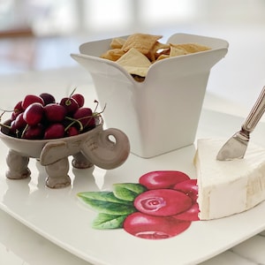 Decorative Cheese Parchment Paper for Charcuterie Boards, Cheese Trays or Serving Trays, printed with Vegetable Ink