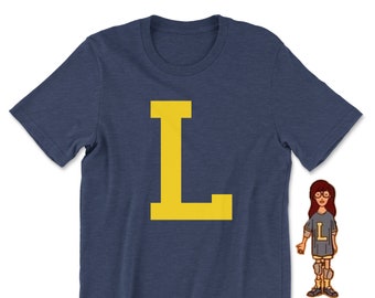 Lawndale High L P.E. T-Shirt - Daria Morgendorffer, MTV 90's Adult Cartoon