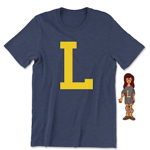 Lawndale High L P.E. T-Shirt - Daria Morgendorffer, MTV 90&#39;s Adult Cartoon