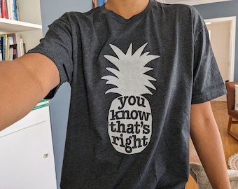 Psych Pineapple T-Shirt or Crewneck Sweatshirt