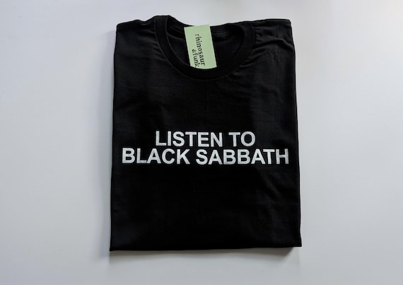 90's Black Sabbath T-shirt - Etsy