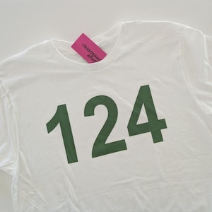 T-shirt avec numéro de joueur - personnalisable !