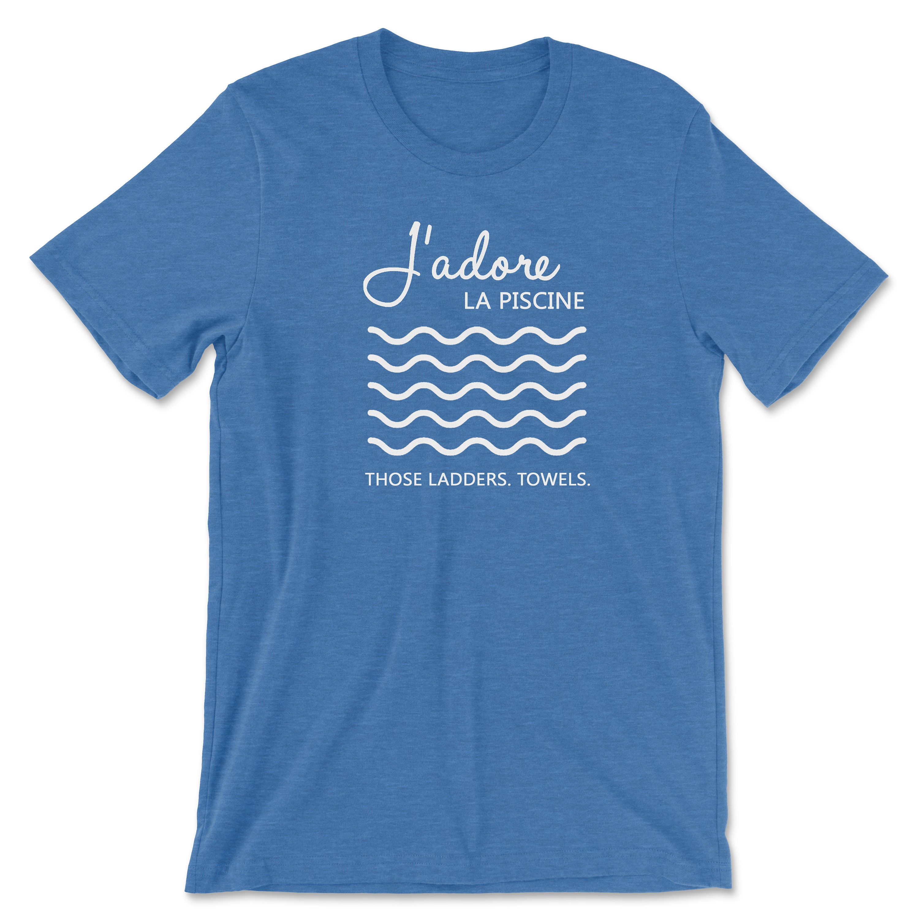 J'adore La Piscine Tshirt Liz Lemon Jack Donaghy TGS Etsy