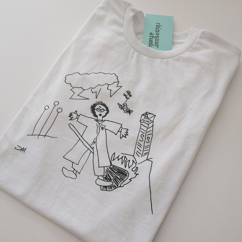 Draco Drawing T-Shirt and Sweatshirt image 2