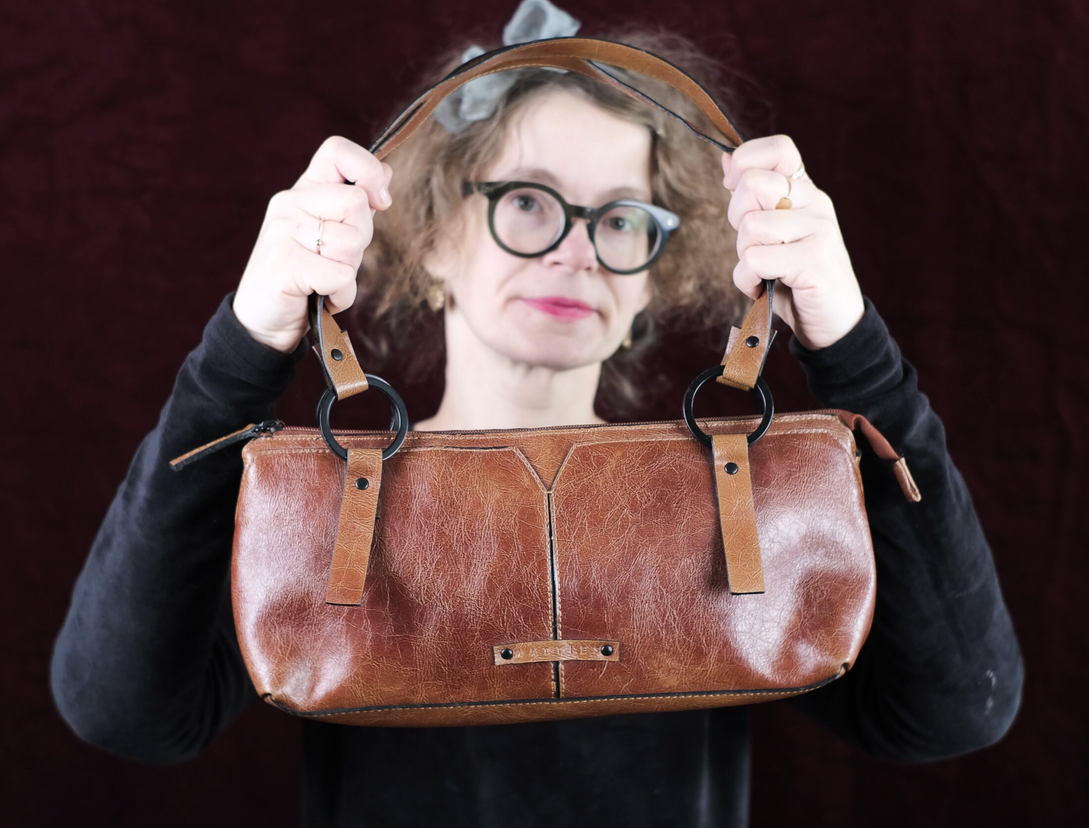 Matties cuero BAG España mango bronceado bolso mujeres retro | Etsy México