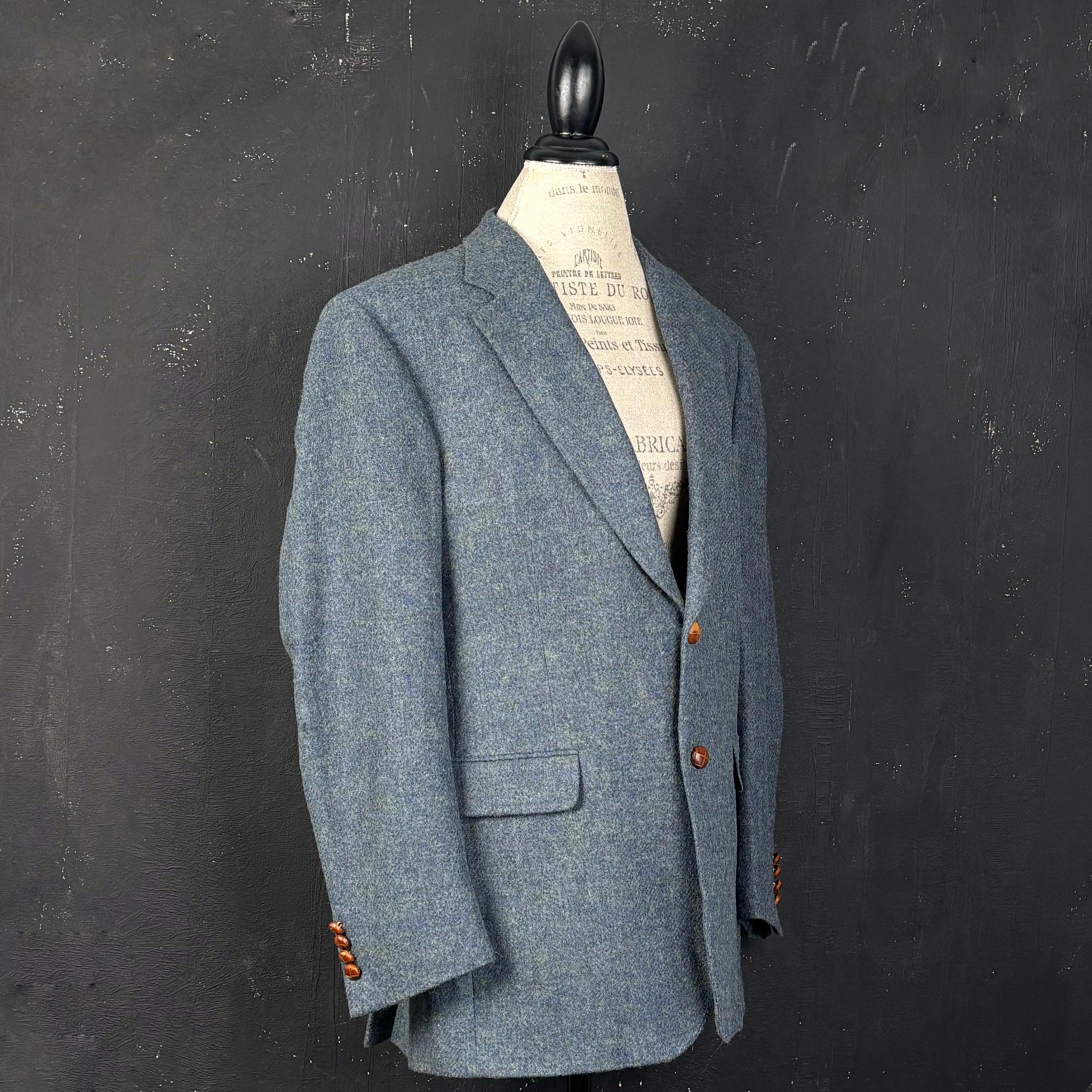 Shetland Wool Jacket - Etsy