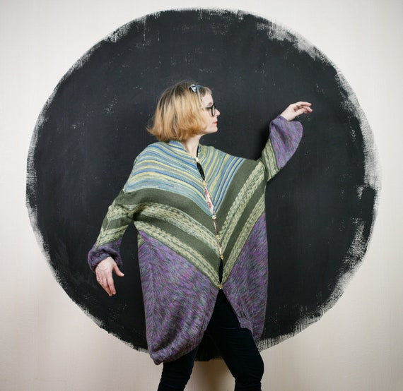 Handmade Wool Scandinavian CARDIGAN 