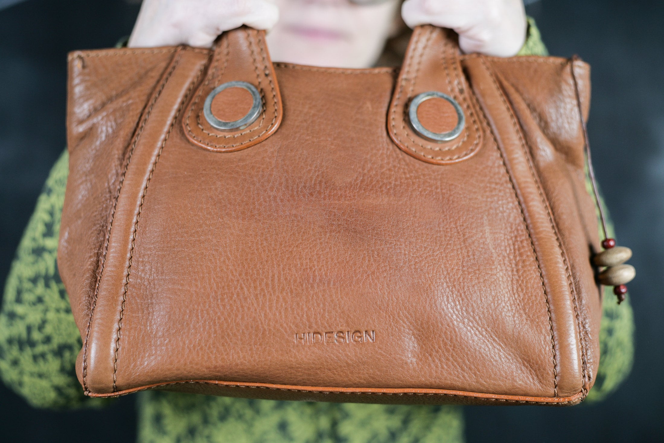 Hidesign Vintage BAG Genuine Leather Strap Hipster Soft Etsy