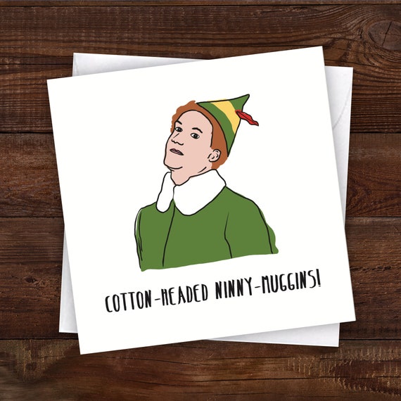 Elf Card Rude Funny Christmas Card Funny Xmas Cards Card Etsy