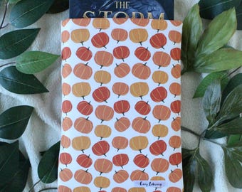 Pumpkin Patch Padded Book Sleeve