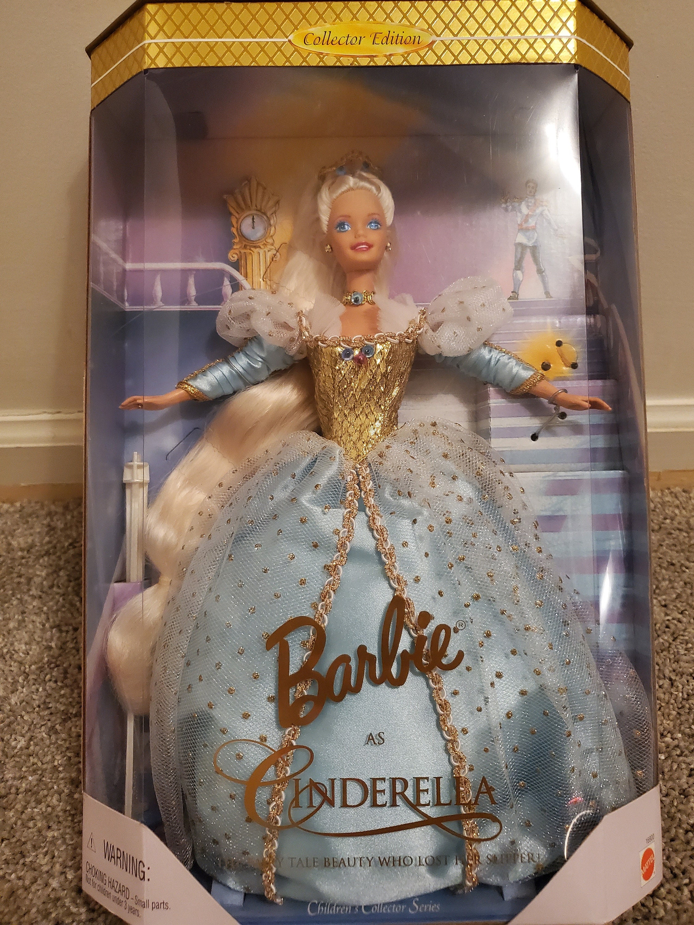 Vintage Rare 1996 Barbie as Cinderella Collector Edition NIB by Mattel 