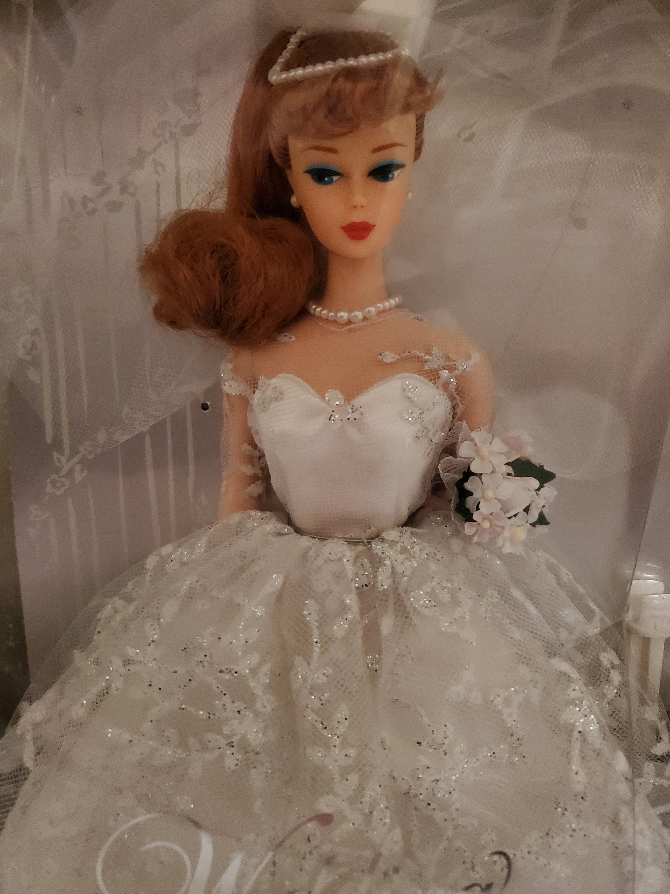 Wedding Day Barbie With Red Hair | Etsy