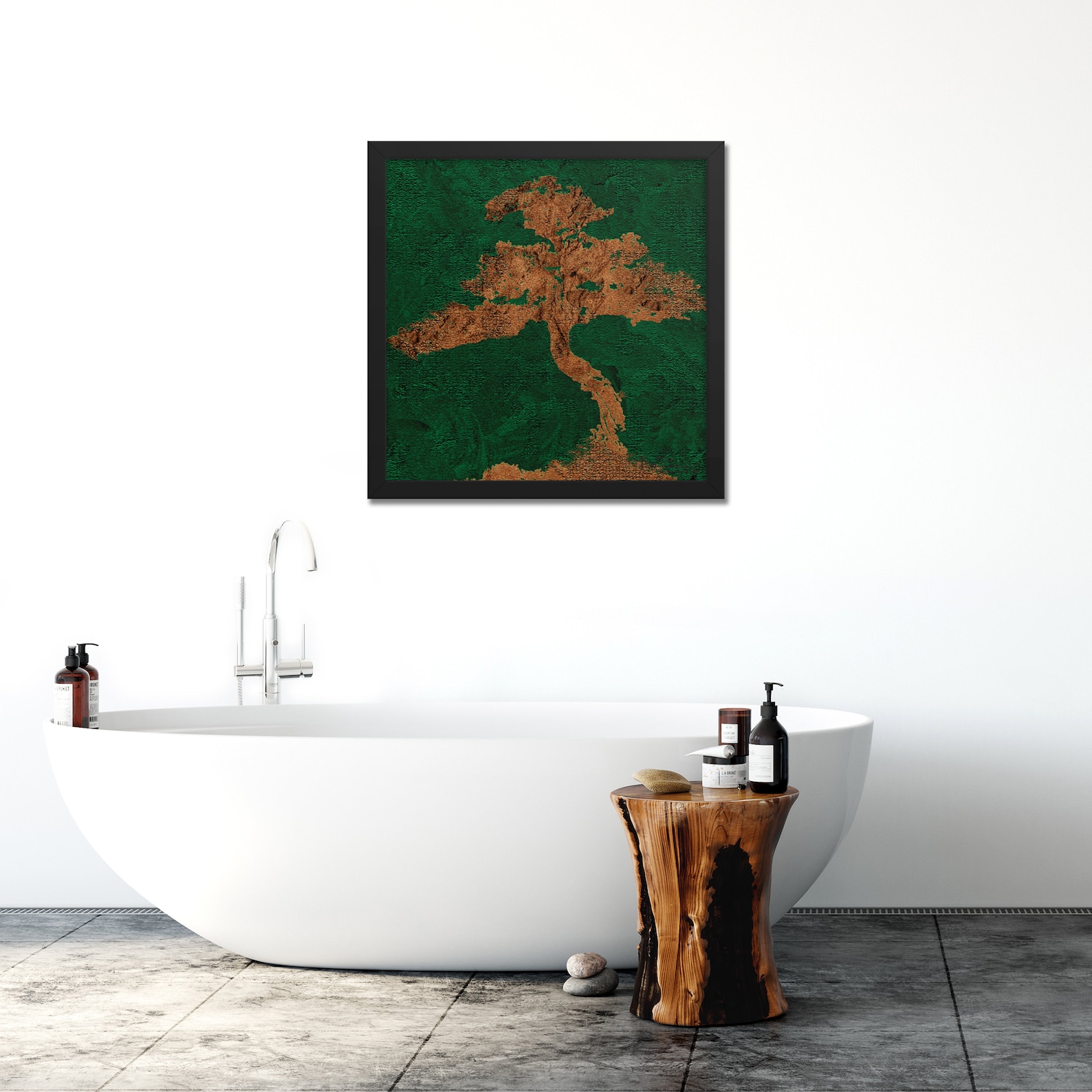 Bonsai Tree 4 / Nature Art Print / Framed Wall Art / Etsy UK