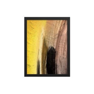 Yellow 2, Abstract Art, Fine Art Print, Contemporary Art, Modern Artwork, Framed Wall Art, Yellow Art, Nature, Art Abstract, Boho, Wall Art