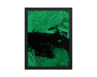 Green 2, Abstract Art, Fine Art Print, Contemporary Art, Modern Artwork, Framed Wall Art, Green Art, Nature, Art Abstract, Green Wall Art