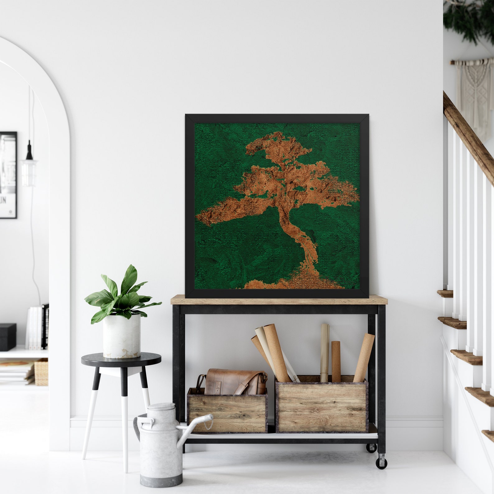 Bonsai Tree 4 / Nature Art Print / Framed Wall Art / Etsy UK