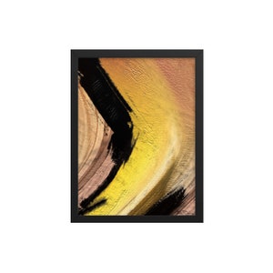 Yellow 1, Abstract Art, Fine Art Print, Contemporary Art, Modern Artwork, Framed Wall Art, Yellow Art, Nature, Art Abstract, Boho, Wall Art