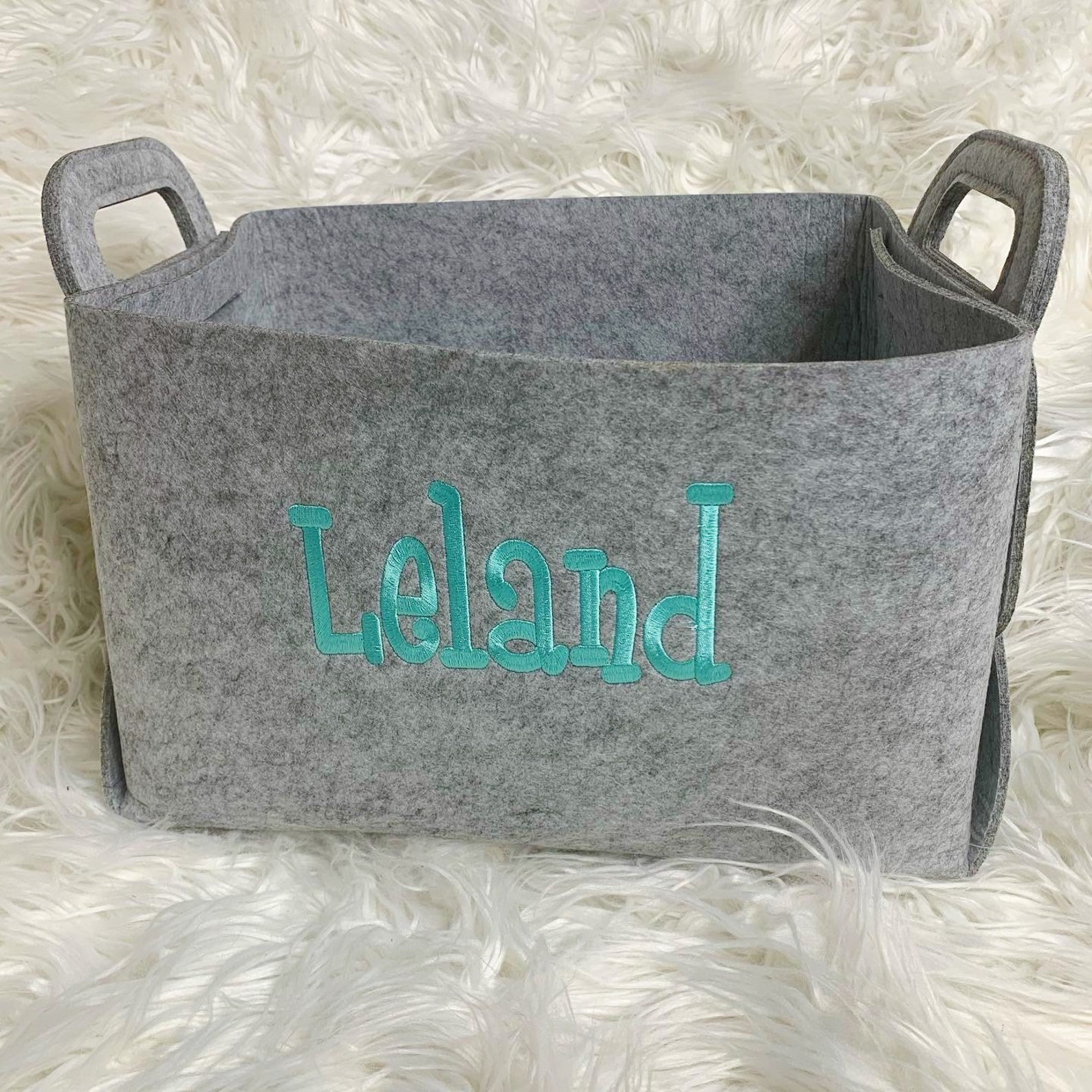 Personalized Storage Baskets Customized Storage Bin Etsy
