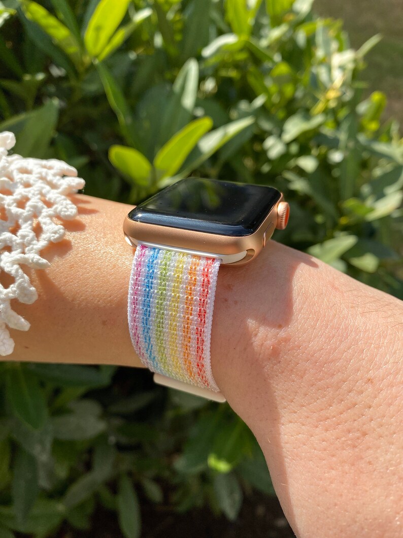 Elastic Apple Watch Band 38mm or 40mm Smart Watch Stretch | Etsy