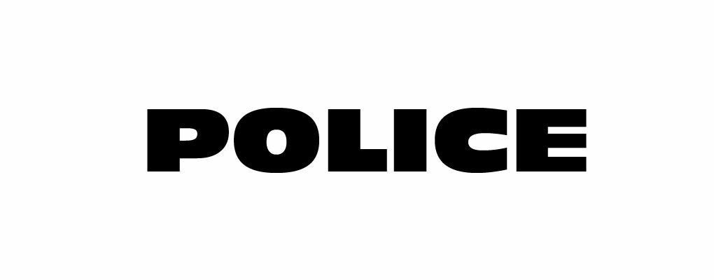 Decal Stickers We Support Our Police Black Vinyl Store Sign Label Business 