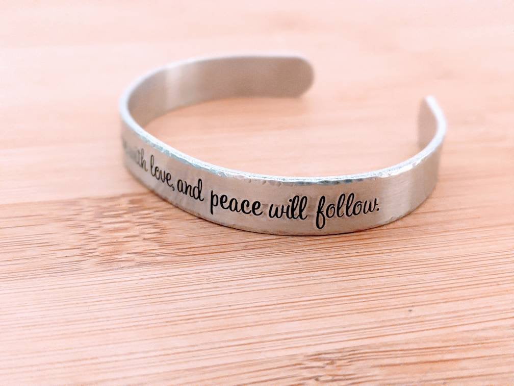 Run To The Rescue With Love And Peace Will Follow