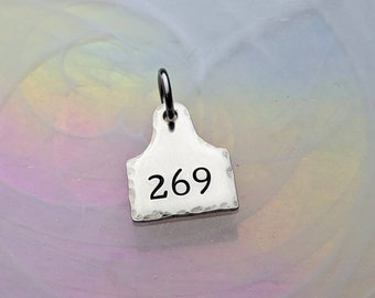 Tiny 269 pendant, 269, 269 life, vegan, vegan gift, vegan jewelry