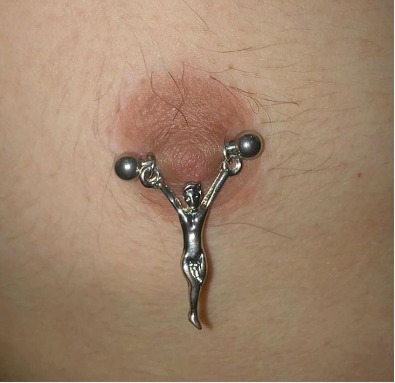 1 pair body jewelry statue of jesus nipple shields bars 316l etsy