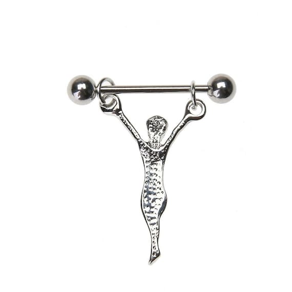 Jesus nipple ring store