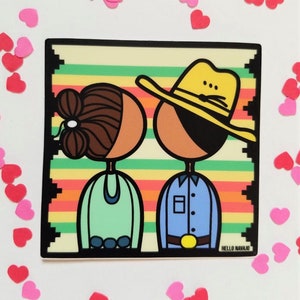 Mom & Dad - Sticker 3&quot; x 3&quot;