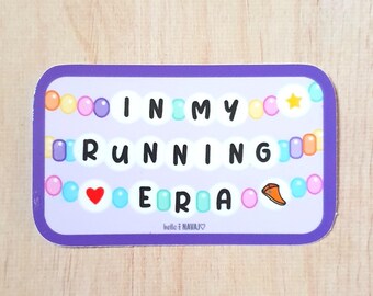 Running Era - Sticker 3" x 2.5"