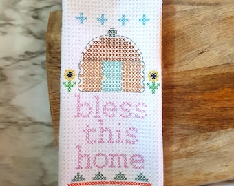 Bless This Home - Tea Towel