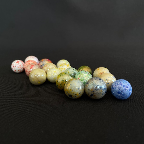 Confetti Marbles Etsy