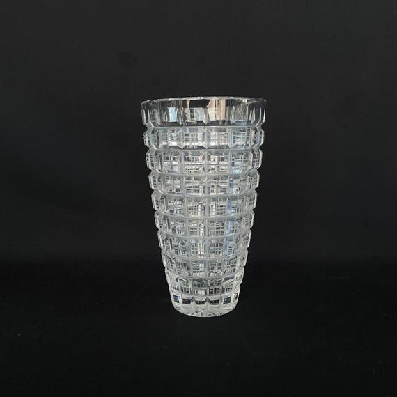 ラウジッツァー クリスタル 花瓶 ドイツLAUSITZER ラウジッツァー